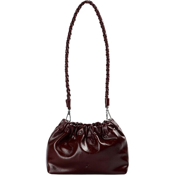 Scalpers Listová kabelka burgundská 66078882