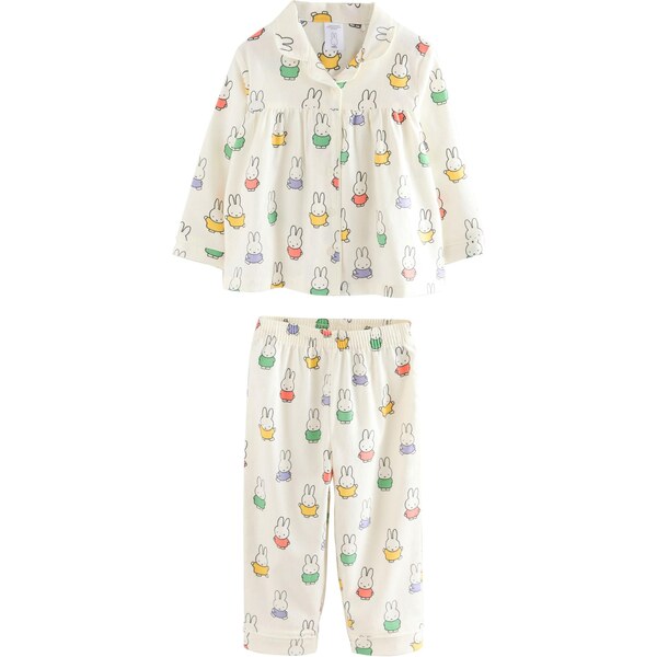 Next Pyžamo Miffy nebielená / žltá / zelená / čierna 66078939