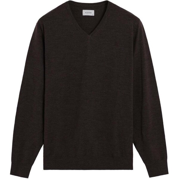 Scalpers Sveter Classic červená / burgundská 66079001