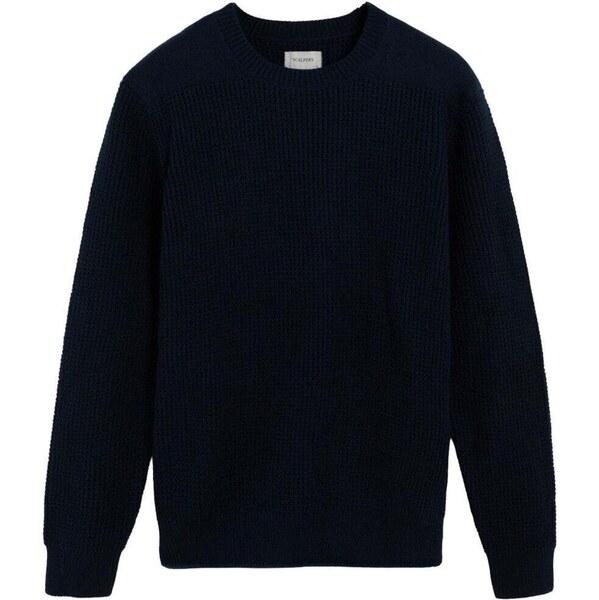 Scalpers Sveter Birming námornícka modrá 66079011