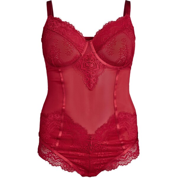 Devoted by Zizzi Body Lelsa bordová 66079212