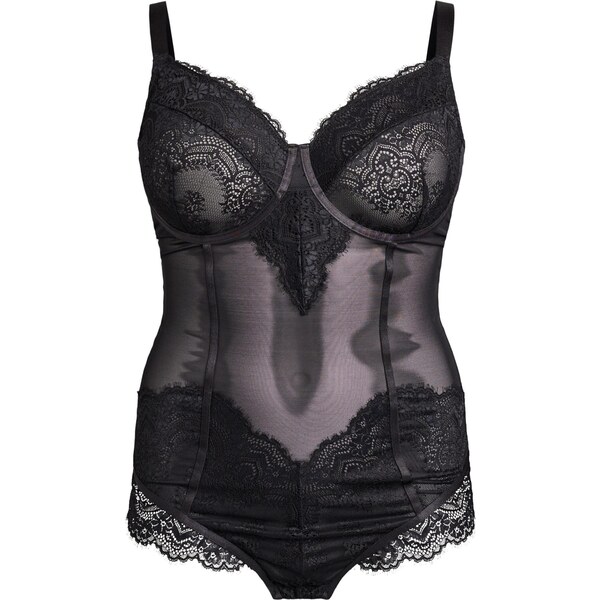 Devoted by Zizzi Body Lelsa čierna 66079215