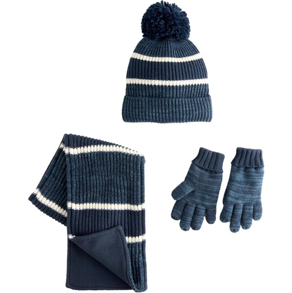 Next Set námornícka modrá / biela 66079270