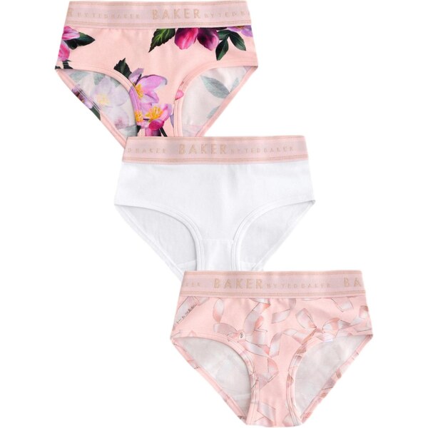 Baker by Ted Baker Nohavičky ružová / biela 66079420
