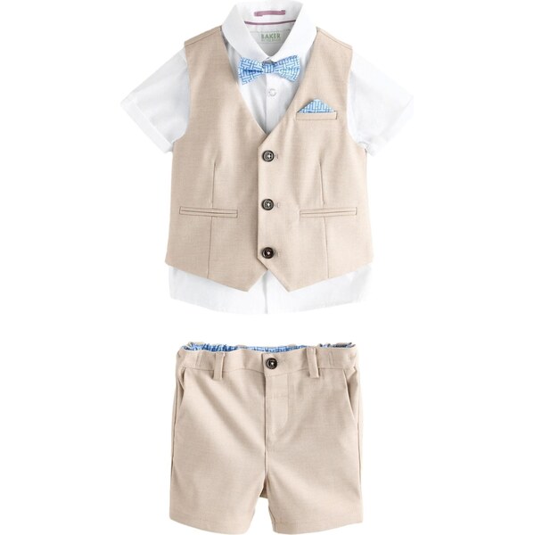 Baker by Ted Baker Set kráľovská modrá / sivobéžová / biela 66079417