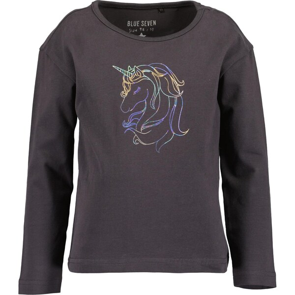 BLUE SEVEN Tričko svetlomodrá / horčicová / tmavosivá / levanduľová 66079493