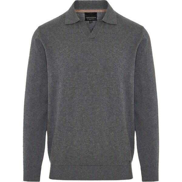 Funky Buddha Sveter sivá 66079584