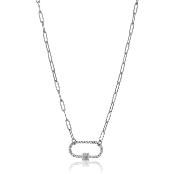 Marc Malone Originálny oceľový náhrdelník Hailey Silver Necklace 66585841