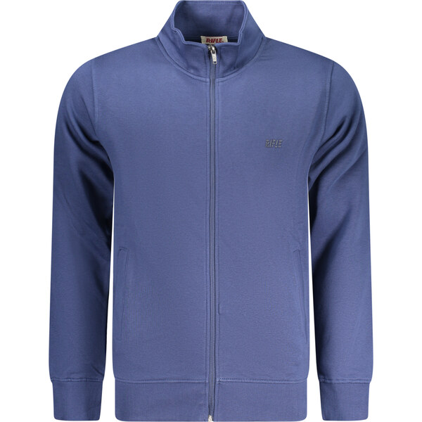 RIFLE MENS BLUE ZIP-UP SWEATSHIRT 66079855
