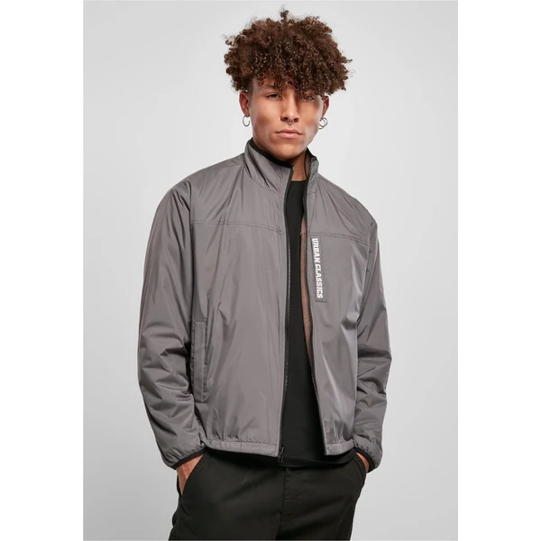 Urban Classics Reversible jacket Polar Fleece darkkhaki/asphalt 66081765
