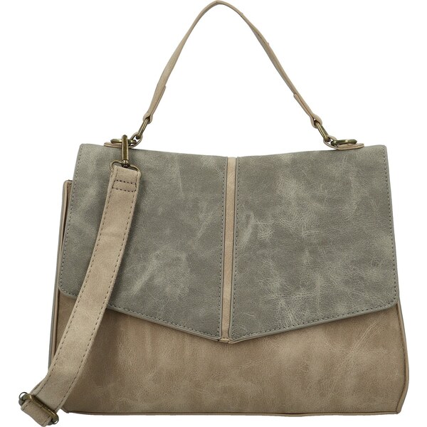 Dámska kabelka do ruky béžovo/sivá - Paolo bags Simwa béžová 66113294