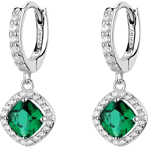 Brosway Trblietavé kruhové náušnice s kubickými zirkónmi Fancy Life 66583597