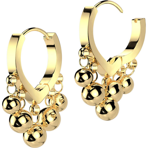 Dámske náušnice z chirurgickej ocele VIVEKA 66083200