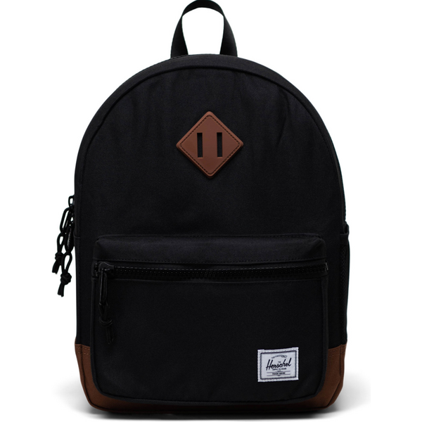 Herschel Heritage Kids Backpack Black/Saddle Brown 66101454
