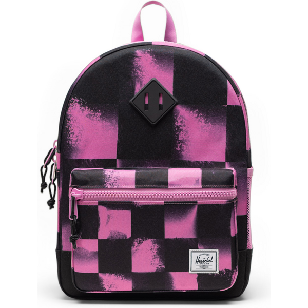 Herschel Heritage Kids Backpack Stencil Checker Opera Mauve 66101457