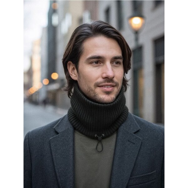 Sinsay - Nákrčník s prísadou vlny - čierna 65740966