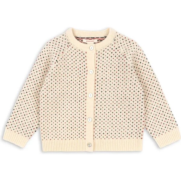 Detský kardigan s prímesou vlny Konges Sløjd BILLI KNIT CARDIGAN 66087730