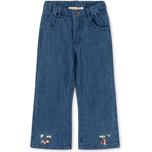 Detské rifle Konges Sløjd ELBA FLARE JEANS GOTS 66087716