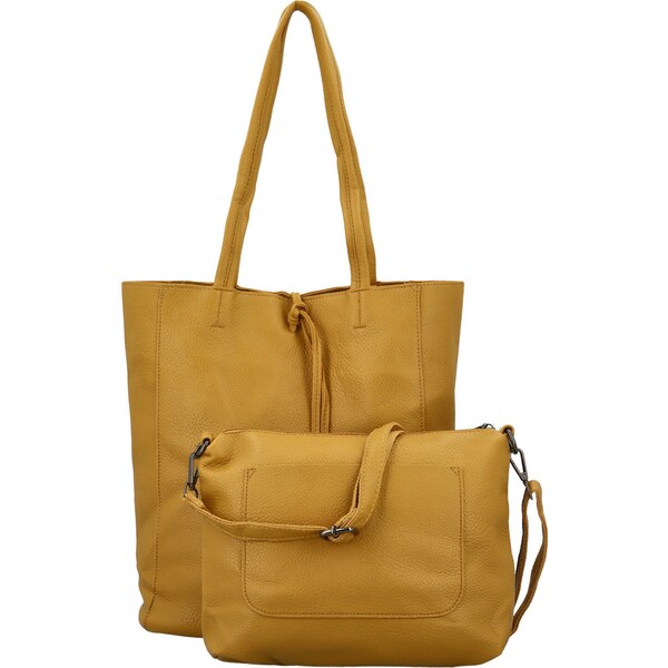 Dámsky set kabeliek žltý - Paolo bags Marika žltá 66113310