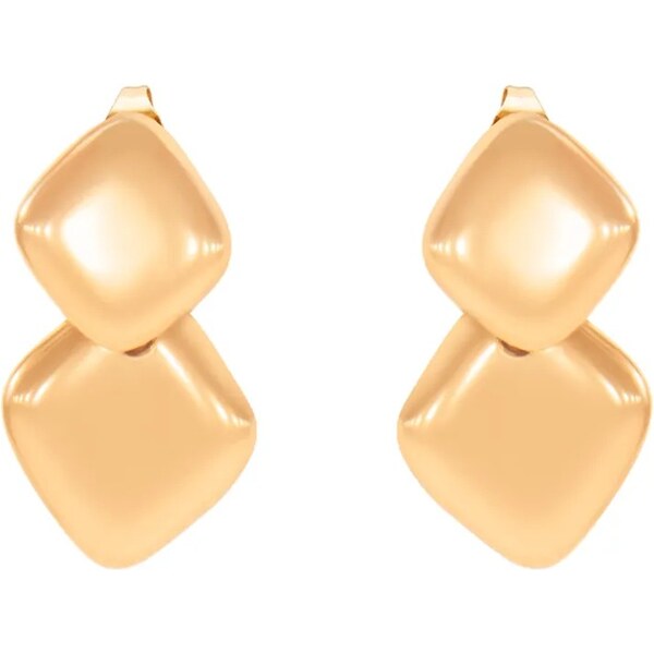 Pozlátené náušnice Lilou Snake 66088443