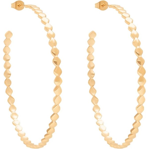 Pozlátené náušnice Lilou Snake 66088451