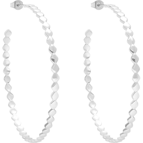 Postriebrené náušnice Lilou Snake 66088473