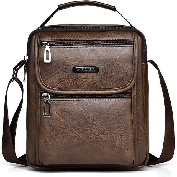 Weixier pánska crossbody taška Tovuz Hnedá 65229678