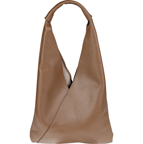 Hnedá kožená talianska kabelka Alma Piccola Taupe NovaKabelka.sk 66089137