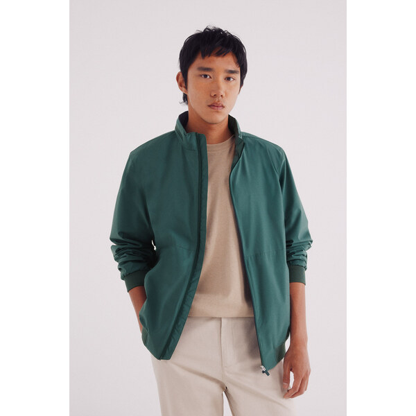 SPRINGFIELD Pánska bunda z nepravého semišu 66089076