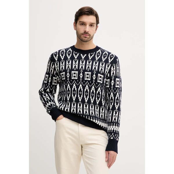 Sveter s prímesou vlny Tommy Hilfiger 66089253