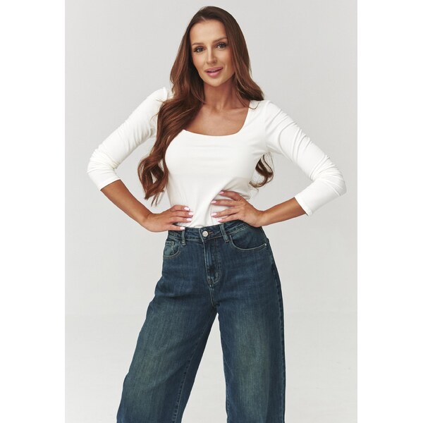 Makadamia Dámske viskózové tričko | ecru C10 66089673