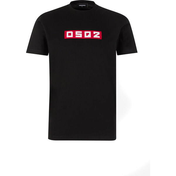 Čierne tričko Dsquared2 s krátkym rukávom 66808954