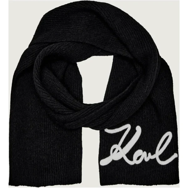 Karl Lagerfeld Šál K/signature | s prímesou vlny 66083514