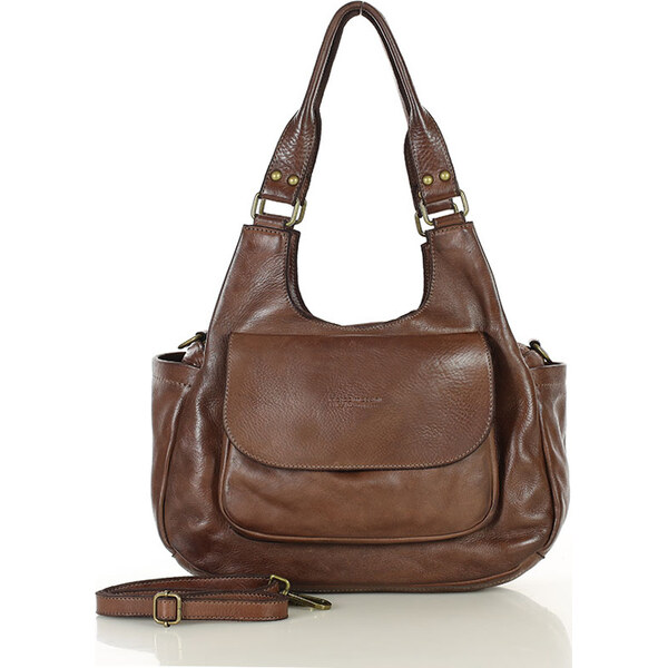 MARCO MAZZINI Hnedá retro kabelka (v154f) 35693890