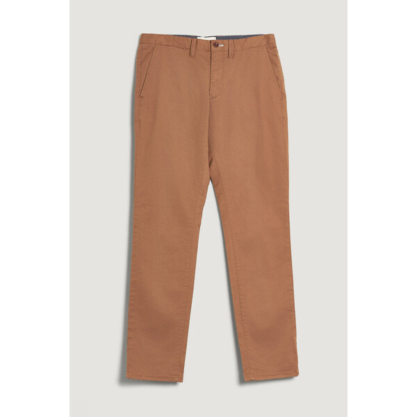 NOHAVICE GANT SLIM TWILL CHINOS ROASTED WALNUT 64970596