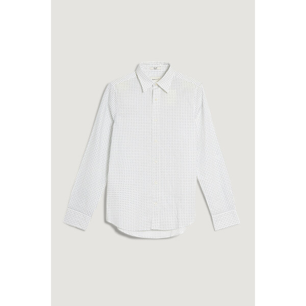 KOŠEĽA GANT SLIM MICRO PRINT SHIRT EGGSHELL 65237280