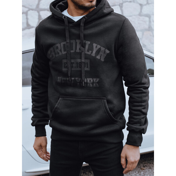 DStreet Čierna mikina Brooklyn s kapucňou 66470479