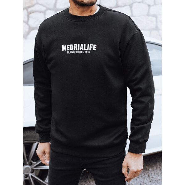 DStreet Čierna mikina Medrialife 66470482