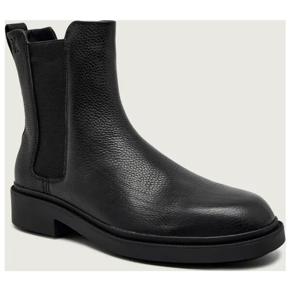 Calvin Klein Kožené jazdecké topánky 66089724