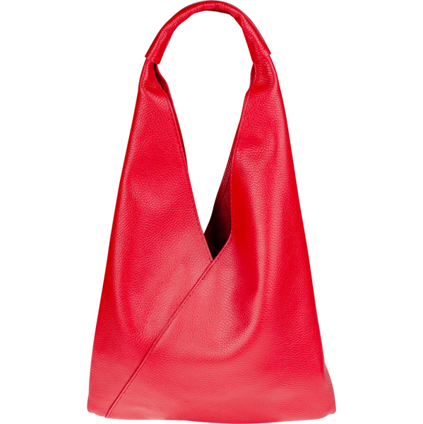 Červená kožená talianska kabelka Alma Piccola Rossa NovaKabelka.sk 66093478