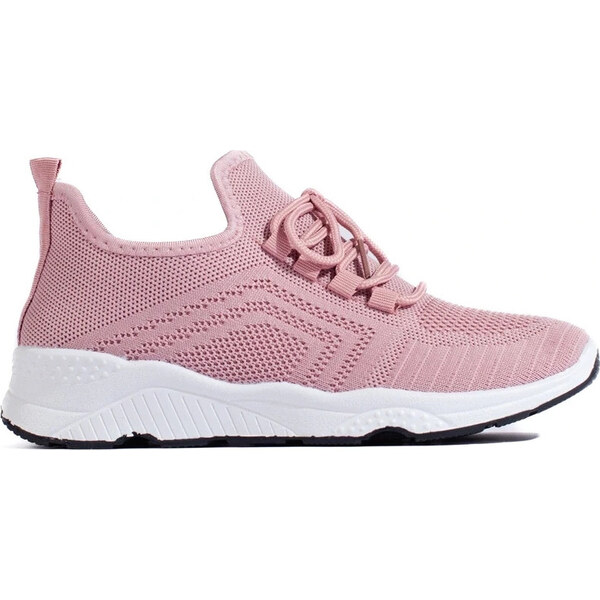 SHELOVET RUŽOVÉ MÓDNE TEXTILNÉ SNEAKERSY HDL216P 66146318