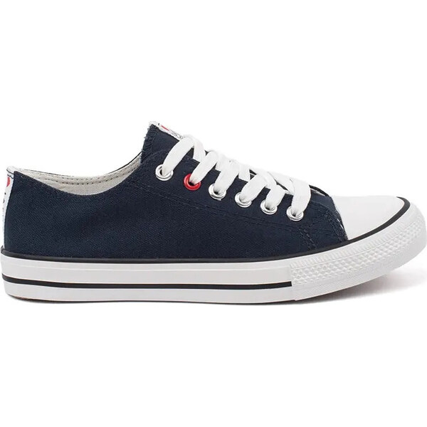 SHELOVET MODRÉ PLÁTENÉ TENISKY 280055N 66146581