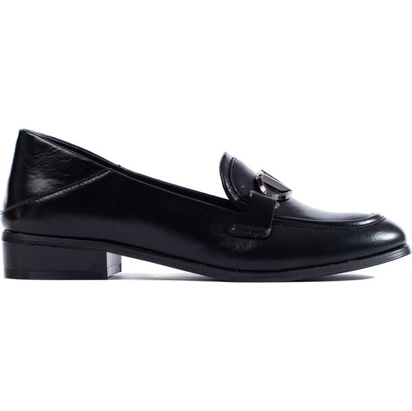 SHELOVET Čierne lakované dámske lordsy 10904B.PU 66148213