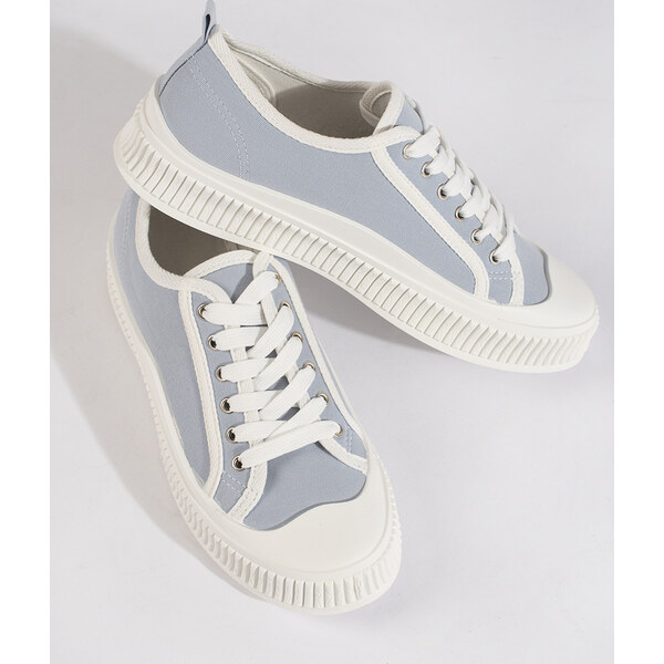 SHELOVET Svetlomodré plátené tenisky 2667LT.BL 66148304