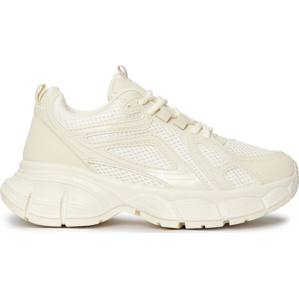 SHELOVET Smotanové sneakersy na hrubej podrážke Y3801BE 66148585