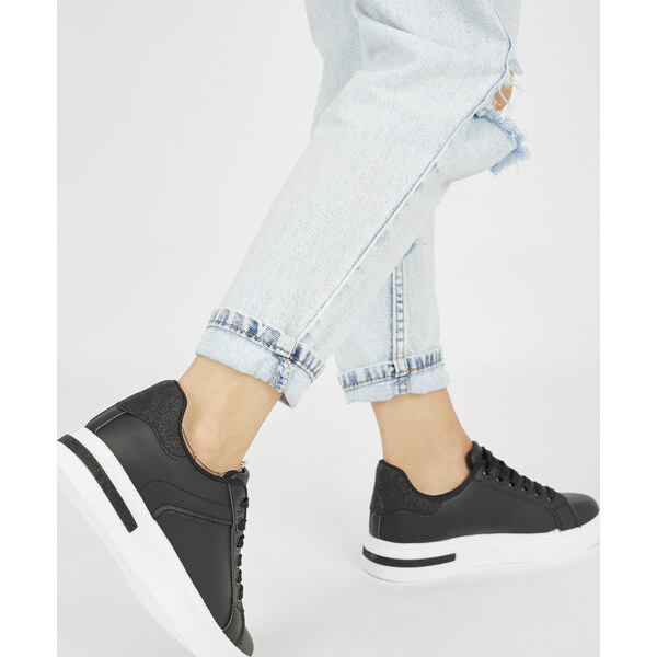 SHELOVET Čierne športové dámske topánky Z0-YD8410-08B 66148607