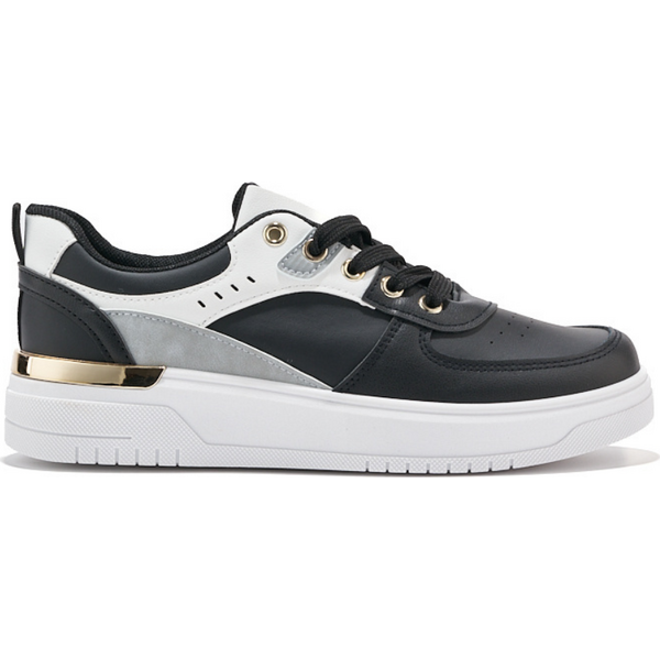 SHELOVET Čierne topánky športové na platforme A69B 66148727