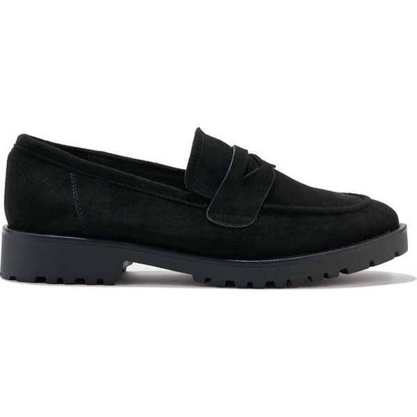 SHELOVET Čierne semišové dámske mokasíny GD-XR-381B-B 66148725