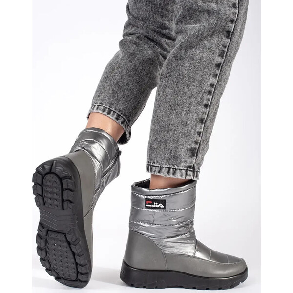 SHELOVET Sivé dámske snehule JS1-A02GR 66148857