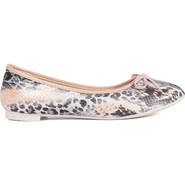 SHELOVET Ploché dámské baleríny s hadím vzorem Q15-14BE 66149801